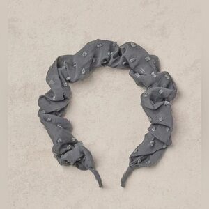 Noralee (Rylee + Cru) Gathered Headband in Chambray